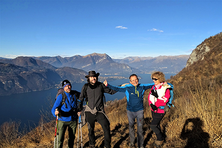 Anello dello Zucco Sileggio (1373 m) da Somana-Sonvico (400 m) il 4 gennaio 2017 - FOTOGALLERY