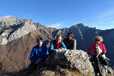 Anello dello Zucco Sileggio (1373 m) da Somana-Sonvico (400 m) il 4 gennaio 2017 - FOTOGALLERY