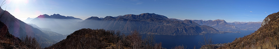 Quel ramo del Lago di Como'...visto dal sent. 17A di salita sullo Zucco Sileggio