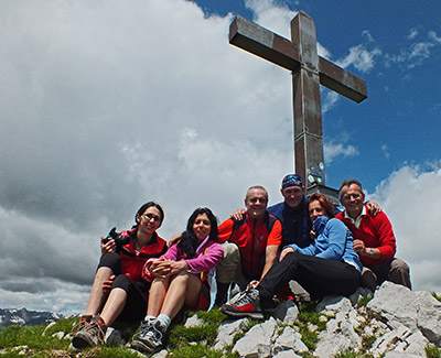 Il nostro primo bel Cimon della Bagozza (2408 m.) il 30 giugno 2013- FOTOGALLERY