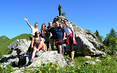 Il nostro primo bel Cimon della Bagozza (2408 m.) il 30 giugno 2013- FOTOGALLERY