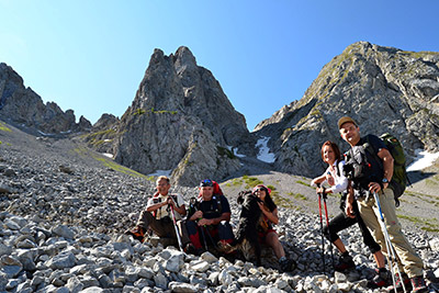 Il nostro primo bel Cimon della Bagozza (2408 m.) il 30 giugno 2013- FOTOGALLERY