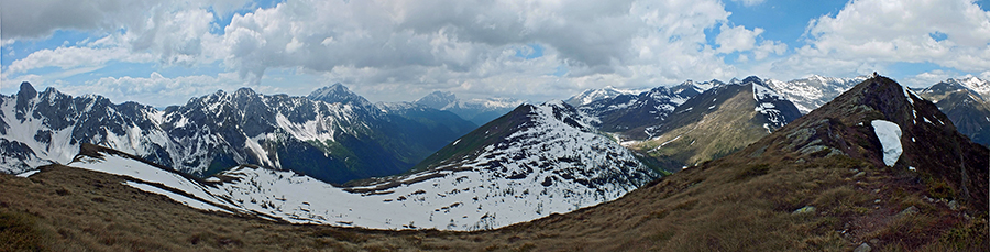 MONTE GARDENA (2117 m) dai Fondi di Schilpario, 25 maggio 2014