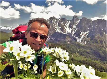 MONTE GARDENA (2117 m) ad anello dal Rif. Cimon della Bagozza, l’8 giugno 2019 - FOTOGALLERY