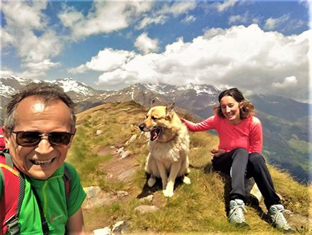 MONTE GARDENA (2117 m) ad anello dal Rif. Cimon della Bagozza, l’8 giugno 2019 - FOTOGALLERY