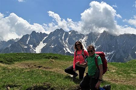 MONTE GARDENA (2117 m) ad anello dal Rif. Cimon della Bagozza, l’8 giugno 2019 - FOTOGALLERY