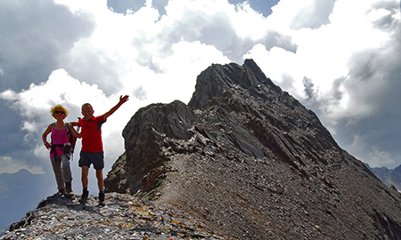 Il MONTE GLENO (2882 m) risalito dalla sua valle il 6 agosto 2015  - FOTOGALLERY