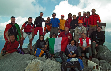 Da SCHILPARIO salita al PASSO DI CORNA BUSA e al PIZZO CAMINO il 9 luglio 2011 - FOTOGALLERY