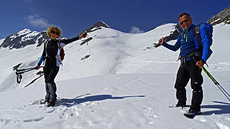 Invernale sul Pizzo di Petto da Colere-Malga Polzone il 19 marzo 2015 - FOTOGALLERY