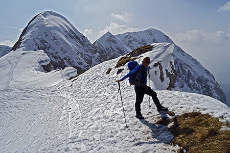 Invernale sul Pizzo di Petto da Colere-Malga Polzone il 19 marzo 2015 - FOTOGALLERY