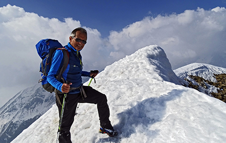 Invernale sul Pizzo di Petto da Colere-Malga Polzone il 19 marzo 2015 - FOTOGALLERY