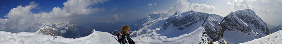 Dalla vetta del Pizzo di Petto