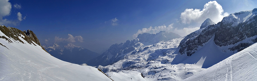 Invernale al Pizzo di Petto da Colere-Malga Polzone il 19 marzo 2015