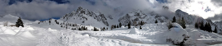 Verso la Malga e Baita Alta di Campelli