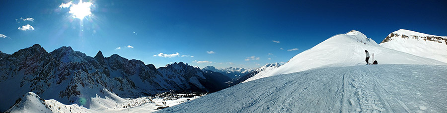 Salendo dal Passo dei Campelli al Monte Campioncino