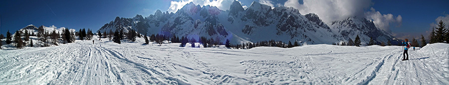 Le Piccole Dolomiti Scalvine dalla conca dei Campelli 