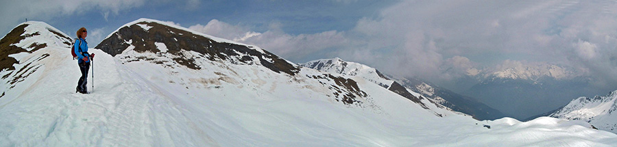 A pochi passi dalla vetta del Campioncino (2100 m)