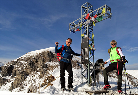 Invernale sui Monti Campione (2171 m) e Campioncino (2100 m) dai Campelli di Schilpario il 9 marzo 201  - FOTOGALLERY