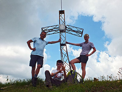 L’ANELLO DELLA MANINA (1821 m.) con SASNA (2229 m.) da Lizzola l’11 luglio 2013  - FOTOGALLERY