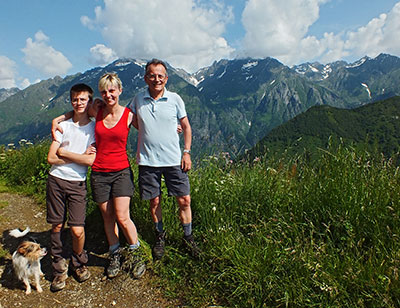 L’ANELLO DELLA MANINA (1821 m.) con SASNA (2229 m.) da Lizzola l’11 luglio 2013  - FOTOGALLERY