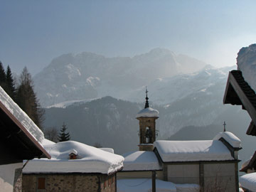 Invernale con valanghe e slavine da Nona di Vilminore verso il Passo della Manina (1821 m.) il 23 febbraio 2009 - FOTOGALLERY