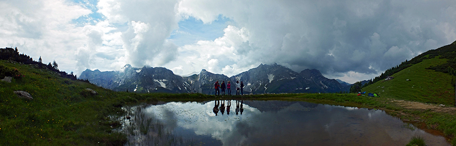 Anello del Monte Campagano (2053 m) dal Rif.Alpe Corte (12-07-14)