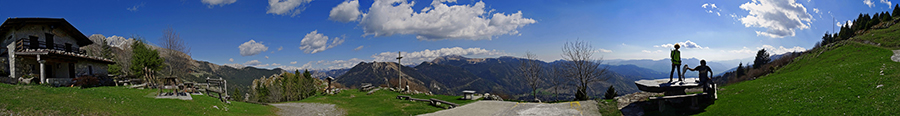 Panoramica alla Baita Cornetto