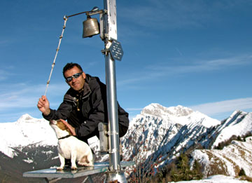 Salita da Rovetta a Cima Paré (1642 m) il 2 dicembre 2009 - Piero e Fulvio - FOTOGALLERY