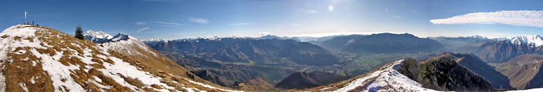 Panoramica da Cima Paré