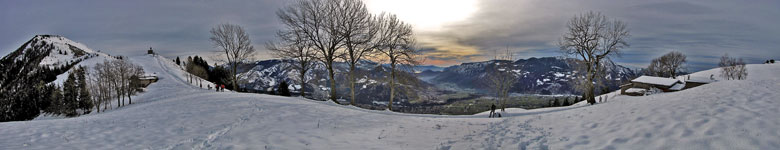 Cima Blum con la Cappella Alpina