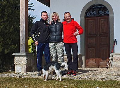 Salita al MONTE COLOMBINA (1459 m.) da Bossico il 3 aprile 2013 - FOTOGALLERY