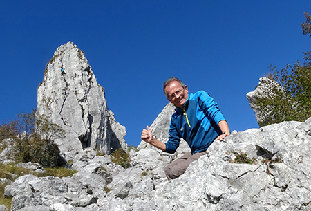 In Cornagera (1311 m) ad anello sui sentieri ‘Cornagera’ e ‘Vetta’ il 16 ottobre 2016 - FOTOGALLERY