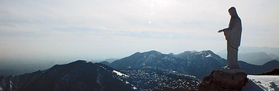 Vista verso Selvino e il Monte Podona
