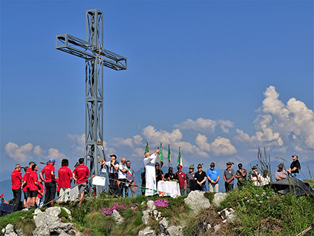 In Cornagera (1311 m) ad anello con Messa in vetta – 2giu23  -  FOTOGALLERY