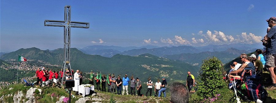 In Cornagera (1311 m) ad anello con Messa in vetta – 2giu23