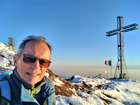 CORNAGERA e POIETO innevati ad anello da Aviatico-Cantul (17febb22)  - FOTOGALLERY