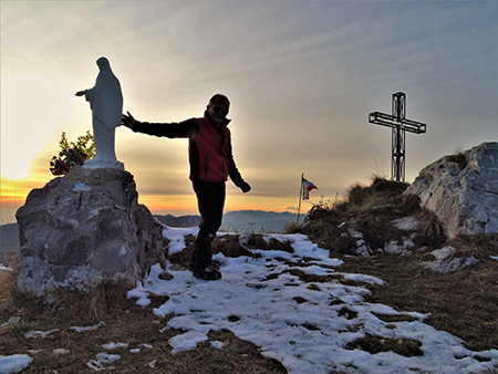 CORNAGERA e POIETO innevati ad anello da Aviatico-Cantul (3dic21)  - FOTOGALLERY