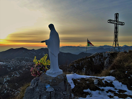 CORNAGERA e POIETO innevati ad anello da Aviatico-Cantul (3dic21)  - FOTOGALLERY