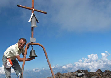 Dal Rifugio Barbellino salita al PIZZO DEL DIAVOLO DI MALGINA (2926 m.) e discesa a Valbondione il 22 agosto 2010 - FOTOGALLERY