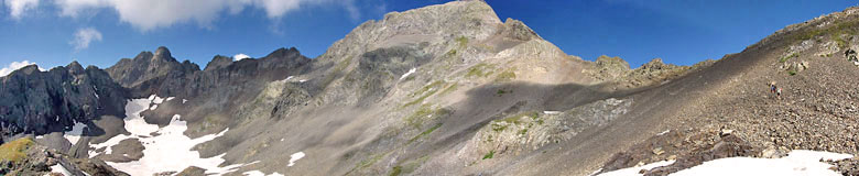 Salendo verso il Passo della Malgina