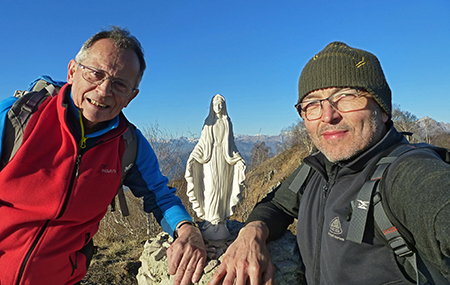 Anello Filaressa-Costone dal Monte di Nese il 5 febbraio 2015 - FOTOGALLERY