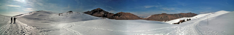 Sulle piste di fondo della Conca del Farno