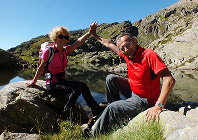 Spettacolo ai laghi alti di Val Sanguigno : Stagno della Corna, Laghi Alti di Salina, Lago Gelato, il 23 settembre 2014 - FOTOGALLERY