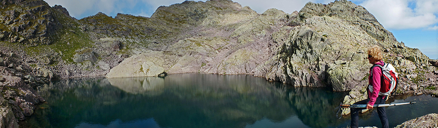 Lago Gelato (2417 m), da poco completamente 'sgelato'