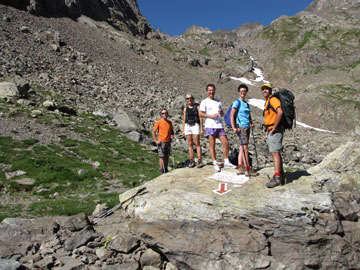 Dal Rifugio Barbellino salita al Lago della Malgina e discesa al Lago del Barbellino ed a Lizzola il 6 agosto 2009 - FOTOGALLERY