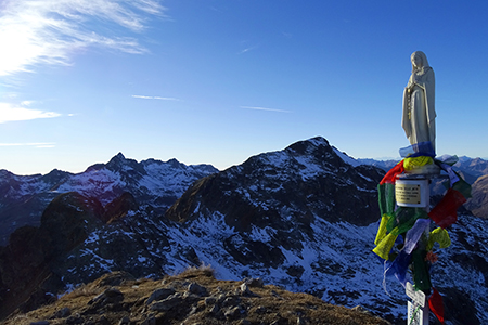 Monte Madonnino (2501 m) da Valgoglio ad anello il 17 dicembre 2015 - FOTOGALLERY
