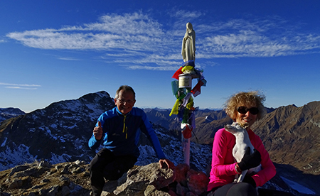 Monte Madonnino (2501 m) da Valgoglio ad anello il 17 dicembre 2015 - FOTOGALLERY