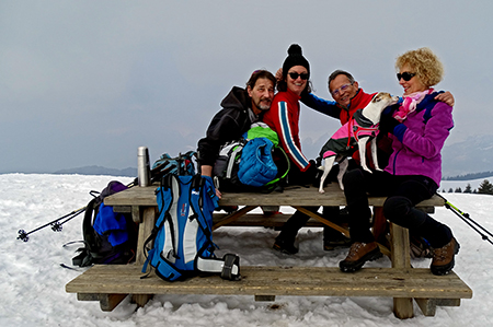 Bel ritorno al Magnolini e sul Monte Alto il 12 marzo 2016  - FOTOGALLERY