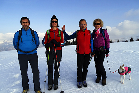 Bel ritorno al Magnolini e sul Monte Alto il 12 marzo 2016  - FOTOGALLERY