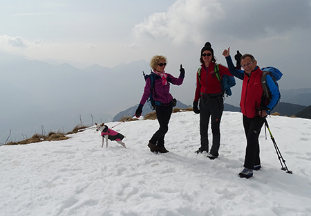 Bel ritorno al Magnolini e sul Monte Alto il 12 marzo 2016  - FOTOGALLERY